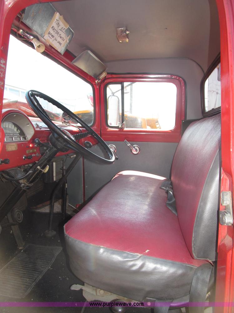 image for item B5174 1956 Ford F800 Big Job pumper truck