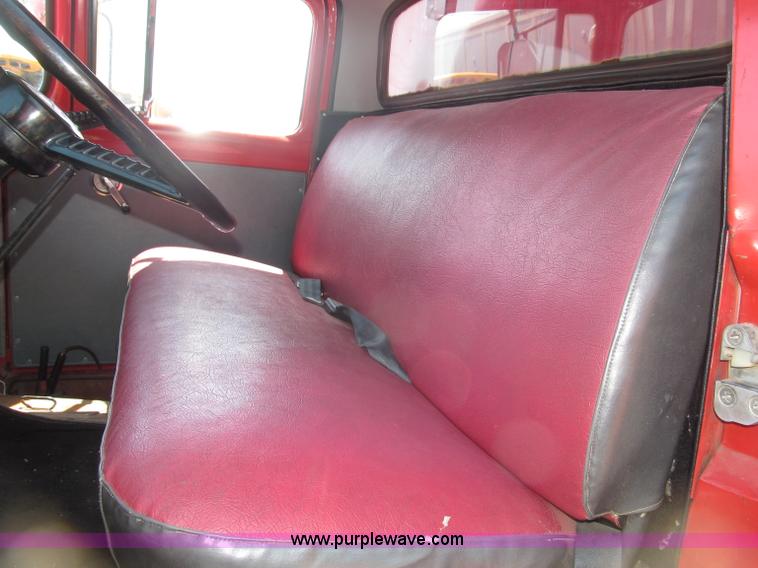 image for item B5174 1956 Ford F800 Big Job pumper truck