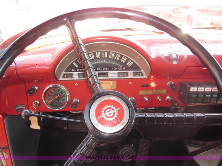 image for item B5174 1956 Ford F800 Big Job pumper truck