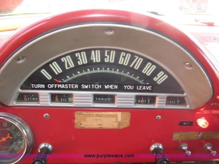 image for item B5174 1956 Ford F800 Big Job pumper truck