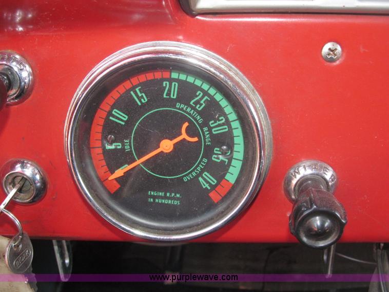 image for item B5174 1956 Ford F800 Big Job pumper truck