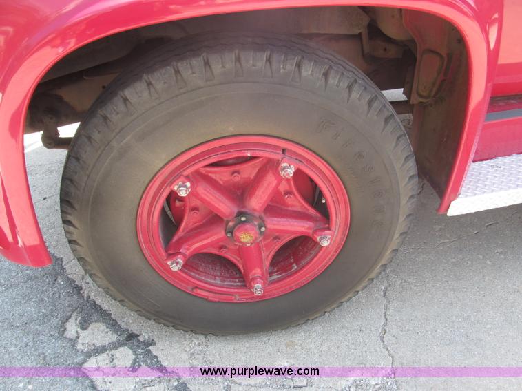 image for item B5174 1956 Ford F800 Big Job pumper truck