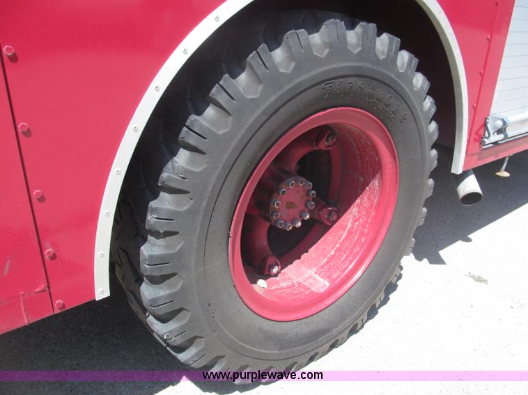 image for item B5174 1956 Ford F800 Big Job pumper truck