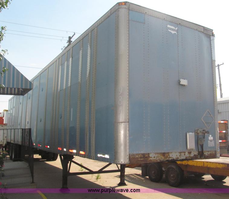 image for item B5183 1996 Wabash National 53' dry van trailer
