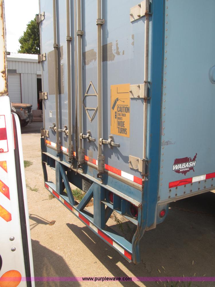 image for item B5183 1996 Wabash National 53' dry van trailer