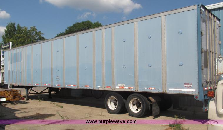 image for item B5183 1996 Wabash National 53' dry van trailer