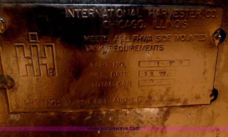 image for item B5188 1978 International CargoStar flatbed truck