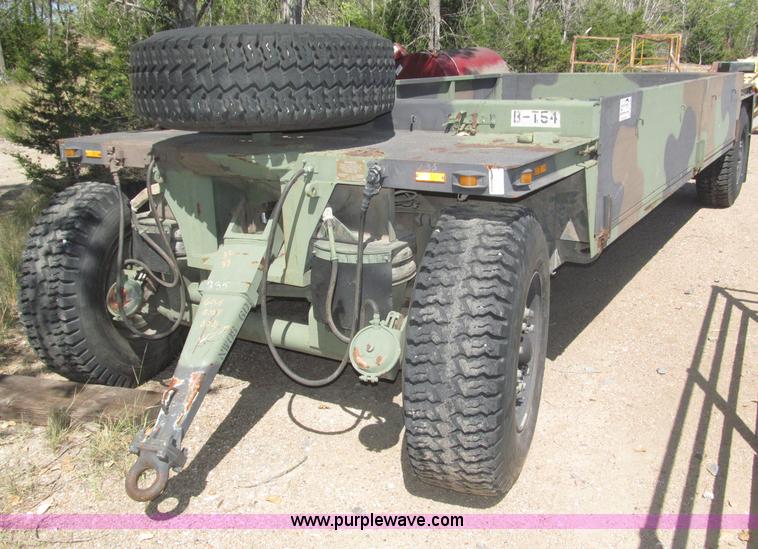image for item B5190 2003 22' heavy expanded mobility ammunition trailer