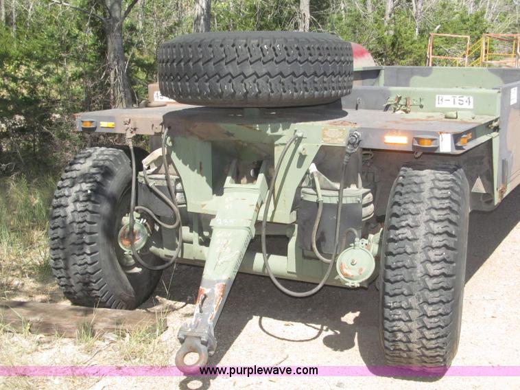 image for item B5190 2003 22' heavy expanded mobility ammunition trailer