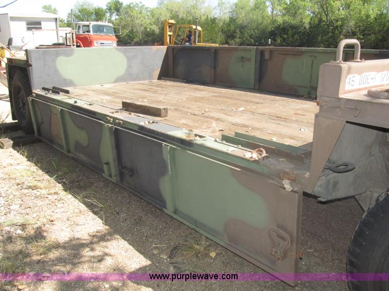 image for item B5190 2003 22' heavy expanded mobility ammunition trailer