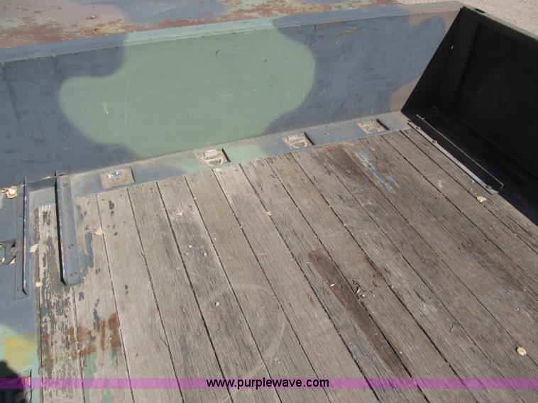 image for item B5190 2003 22' heavy expanded mobility ammunition trailer