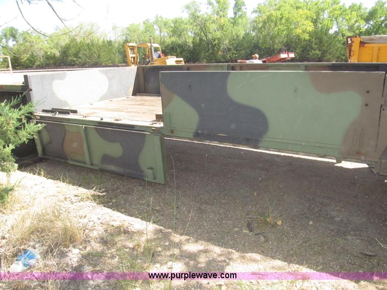 image for item B5190 2003 22' heavy expanded mobility ammunition trailer