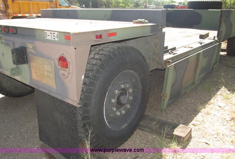 image for item B5190 2003 22' heavy expanded mobility ammunition trailer