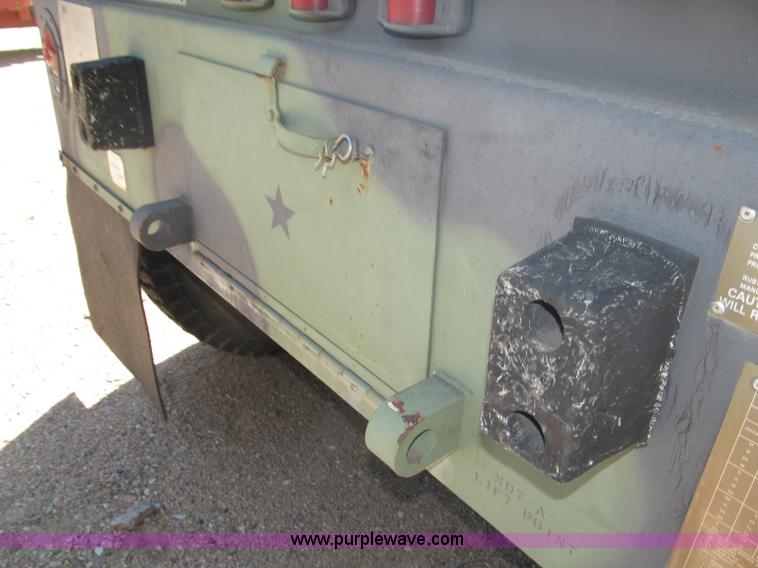image for item B5190 2003 22' heavy expanded mobility ammunition trailer