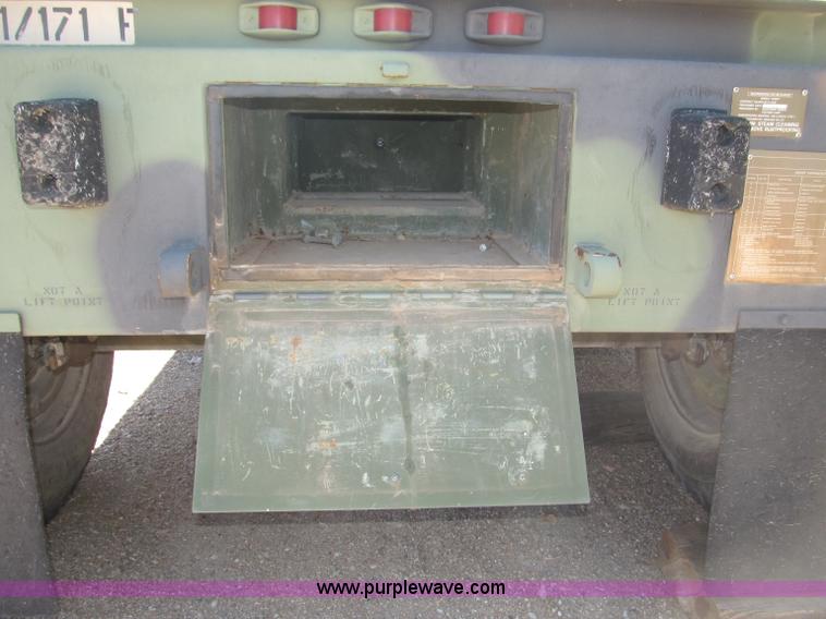 image for item B5190 2003 22' heavy expanded mobility ammunition trailer