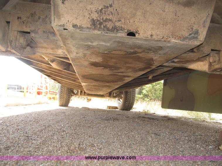 image for item B5190 2003 22' heavy expanded mobility ammunition trailer