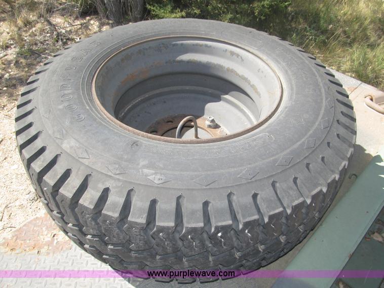 image for item B5190 2003 22' heavy expanded mobility ammunition trailer