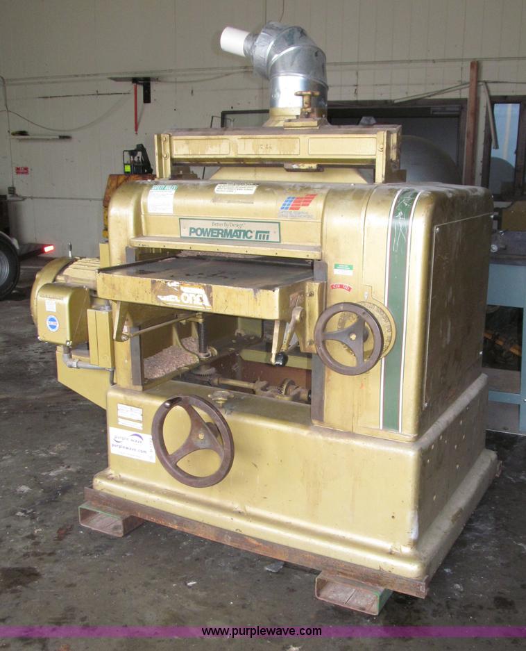 image for item B5193 Houdaille Powermatic 225 wood planer