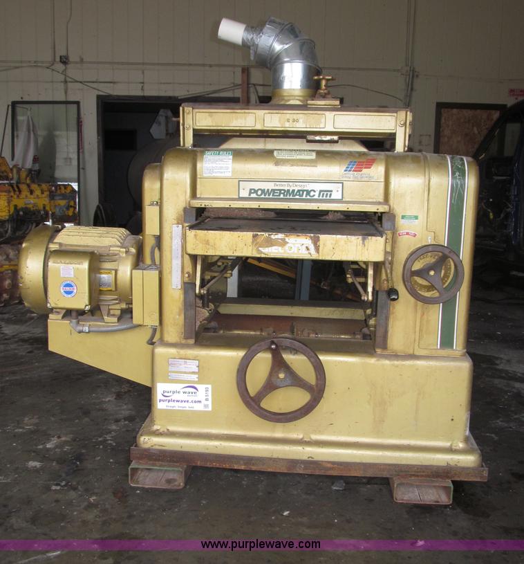 image for item B5193 Houdaille Powermatic 225 wood planer