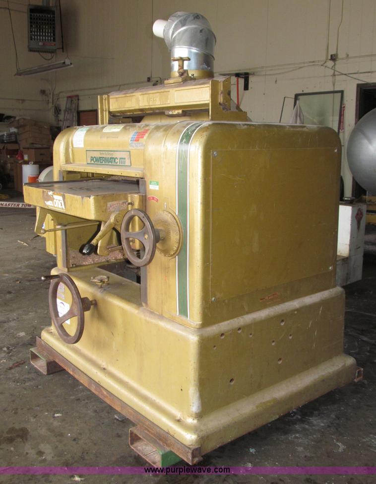 image for item B5193 Houdaille Powermatic 225 wood planer
