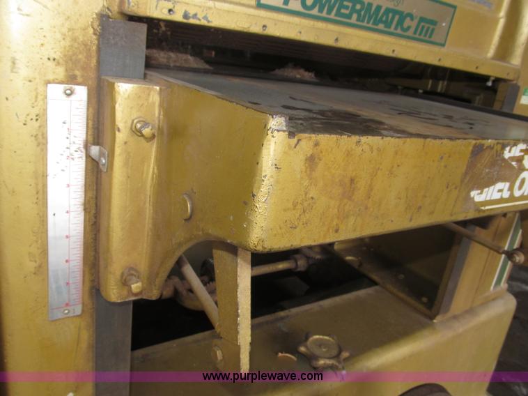 image for item B5193 Houdaille Powermatic 225 wood planer