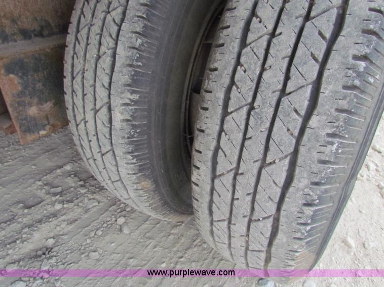 image for item B7369 1999 shop built 36' tandem axle trailer