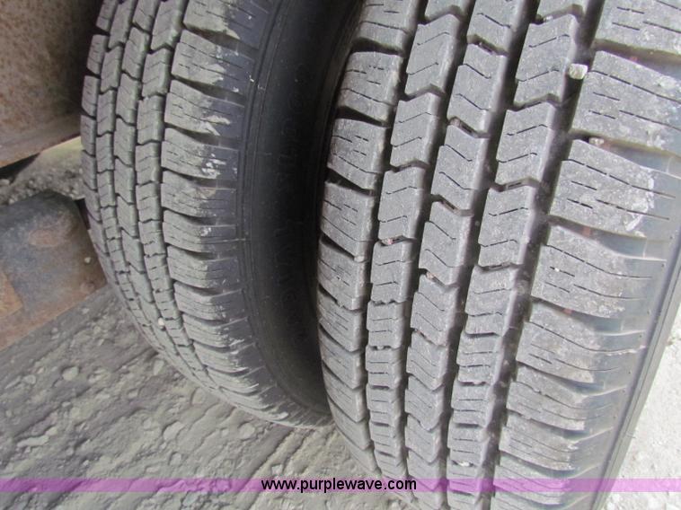 image for item B7369 1999 shop built 36' tandem axle trailer