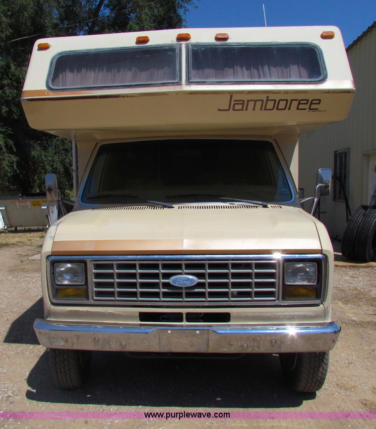 image for item B7396 1985 Ford E350 Jamboree RV camper