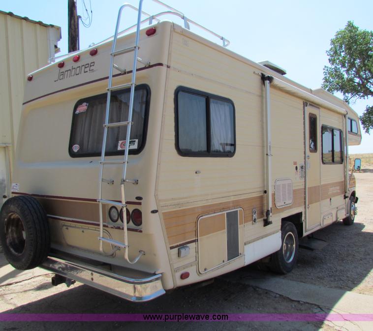 image for item B7396 1985 Ford E350 Jamboree RV camper