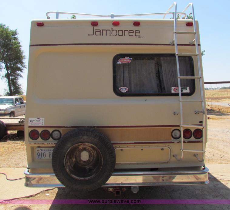 image for item B7396 1985 Ford E350 Jamboree RV camper