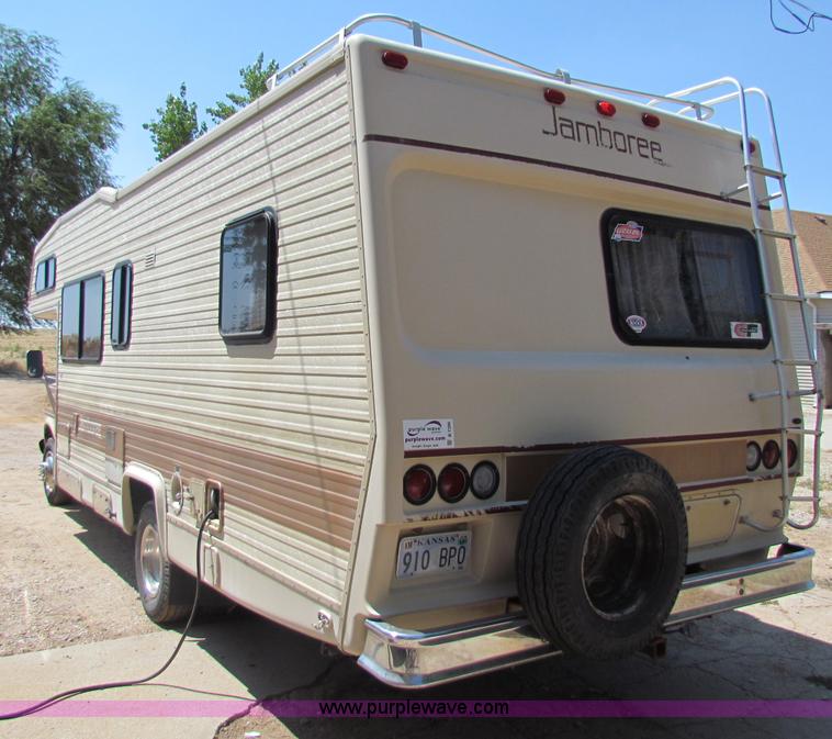 image for item B7396 1985 Ford E350 Jamboree RV camper