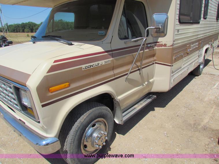 image for item B7396 1985 Ford E350 Jamboree RV camper