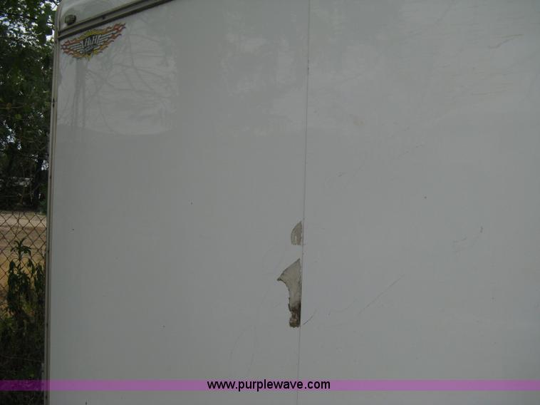 image for item B8033 2004 H & H tandem axle cargo trailer