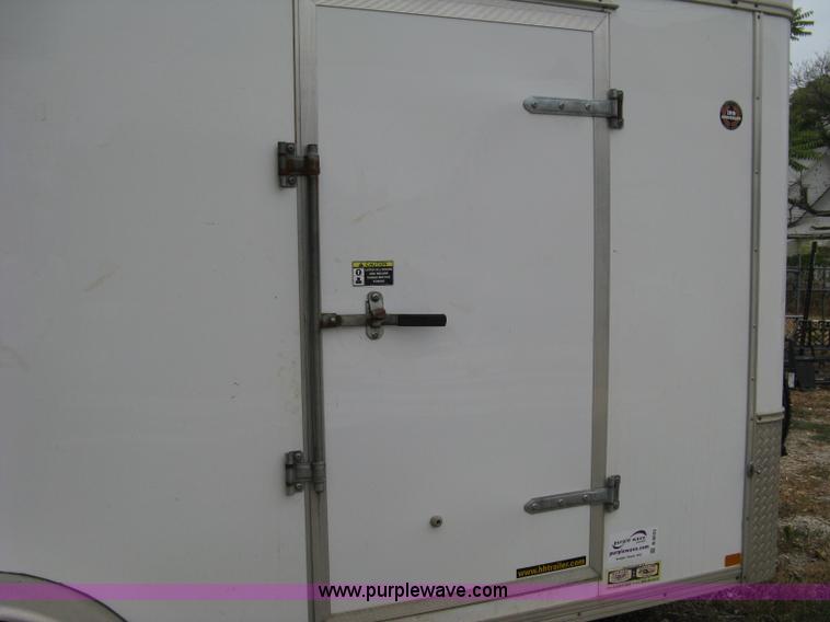 image for item B8033 2004 H & H tandem axle cargo trailer