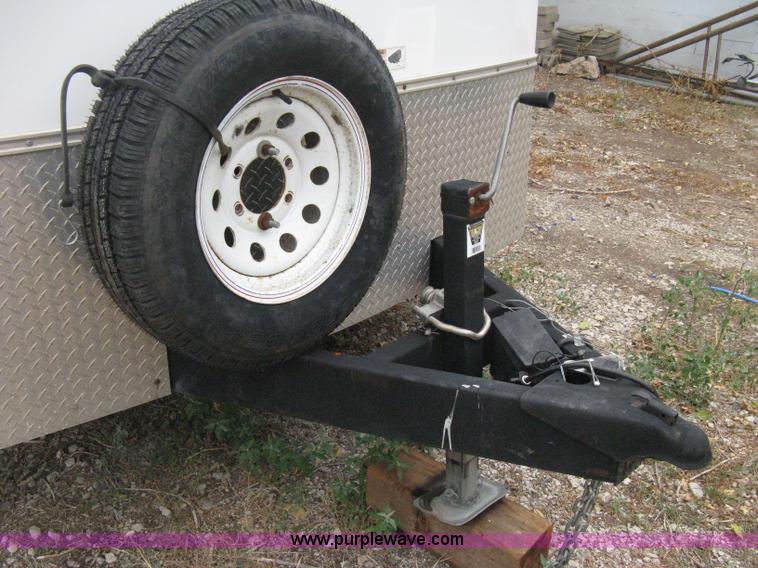image for item B8033 2004 H & H tandem axle cargo trailer