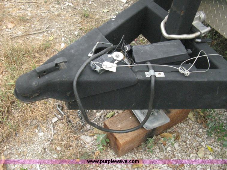 image for item B8033 2004 H & H tandem axle cargo trailer