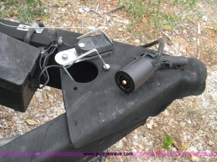 image for item B8033 2004 H & H tandem axle cargo trailer