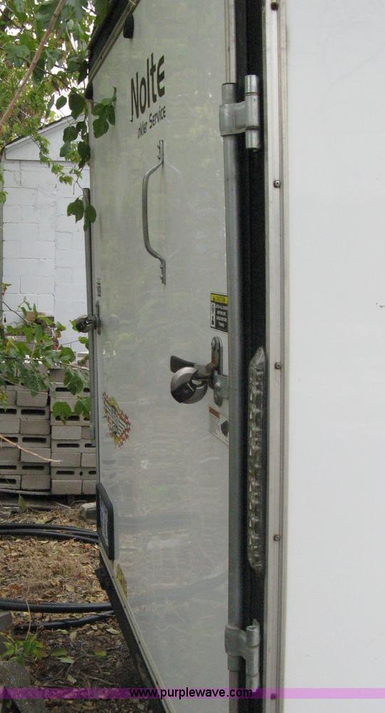 image for item B8033 2004 H & H tandem axle cargo trailer