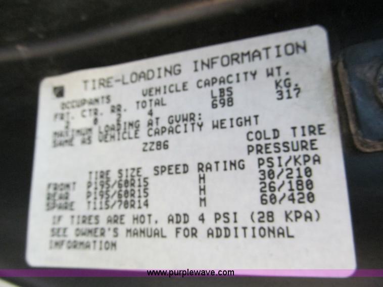 image for item C2491 2000 Saturn SC2