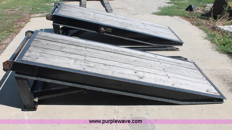 image for item C2743 Shop built hydraulic loading ramps
