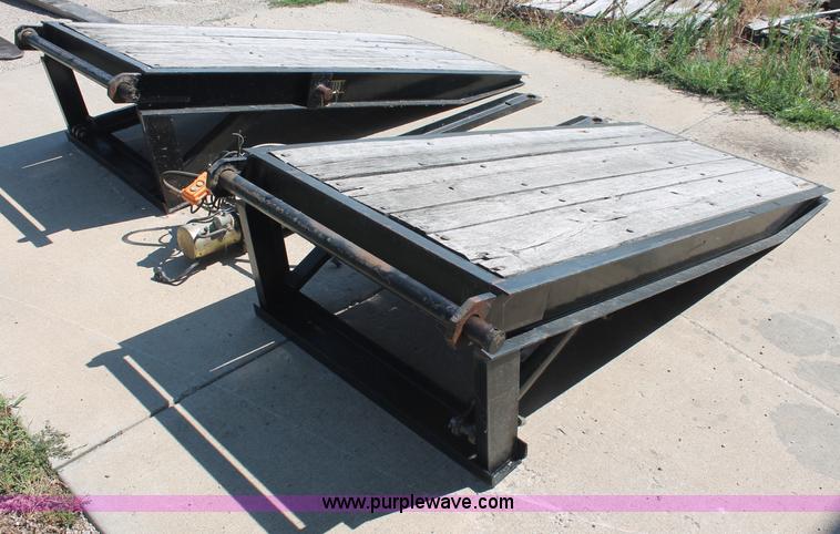 image for item C2743 Shop built hydraulic loading ramps