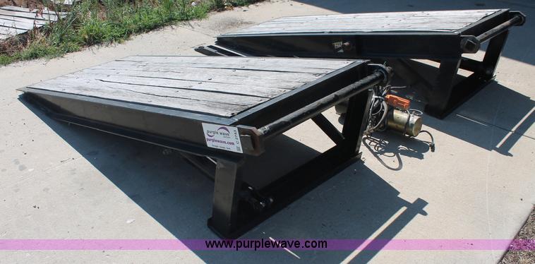 image for item C2743 Shop built hydraulic loading ramps