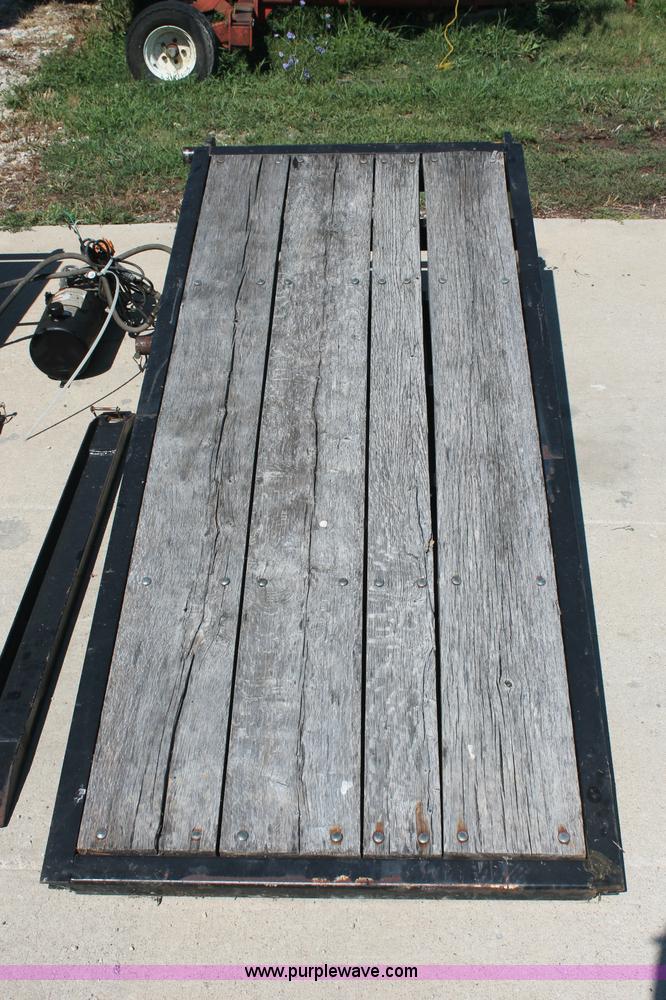 image for item C2743 Shop built hydraulic loading ramps