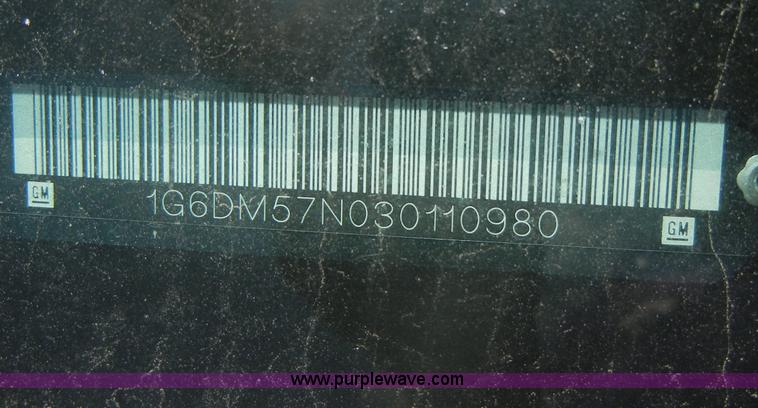 image for item D4435 2003 Cadillac CTS