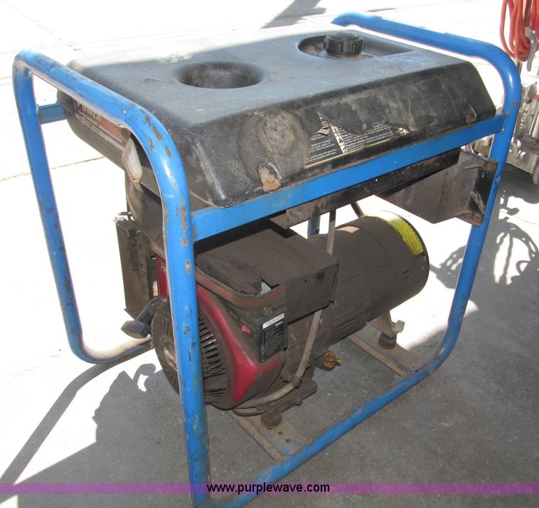 image for item K9525 DevilBiss Powerback 5,000 watt generator