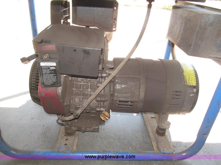 image for item K9525 DevilBiss Powerback 5,000 watt generator
