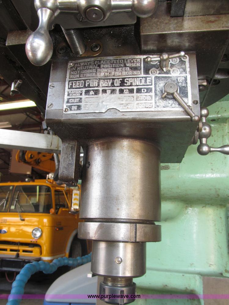 image for item K9551 Kearney & Trecker No. 2 rotary head tool and die milling machine