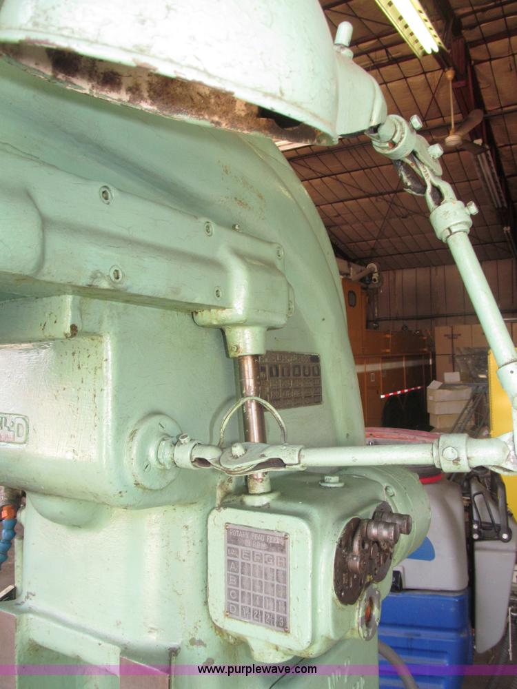 image for item K9551 Kearney & Trecker No. 2 rotary head tool and die milling machine