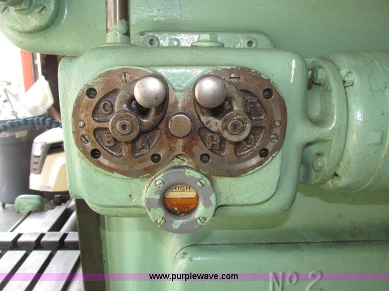 image for item K9551 Kearney & Trecker No. 2 rotary head tool and die milling machine