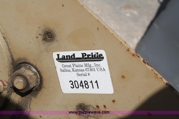 image for item K9828 Land Pride tiller